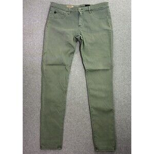AG Adriano Goldschmied The Legging Super Skinny Jeans Green Men’s 32R Stretch